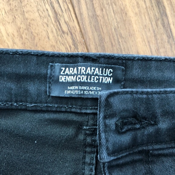 Zara extra high rise super stretch black skinny Jean - Picture 6 of 8